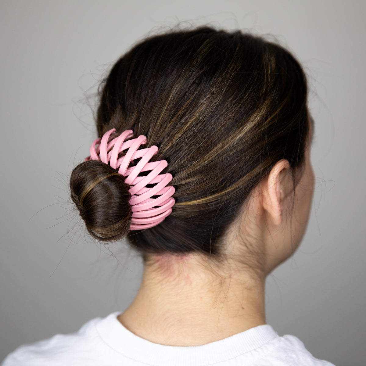 The Rose Pink Nest Clip